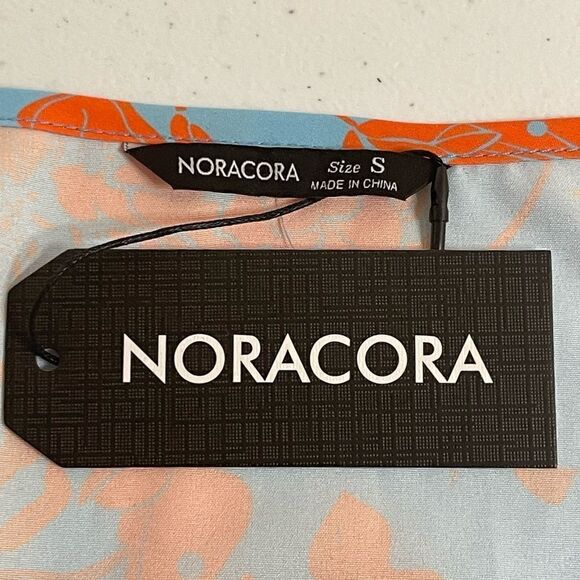 Two 2 NORACORA blouses small shirt sleeve - Picture 9 of 9